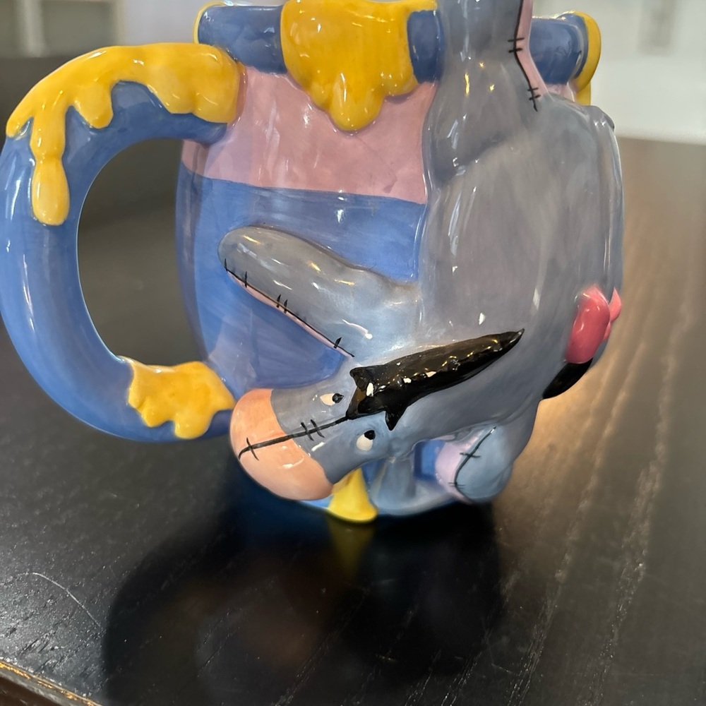 RARE collectible Disney Winnie the Pooh and friends coffee mug set 4 Pieces - Picture 6 of 10
